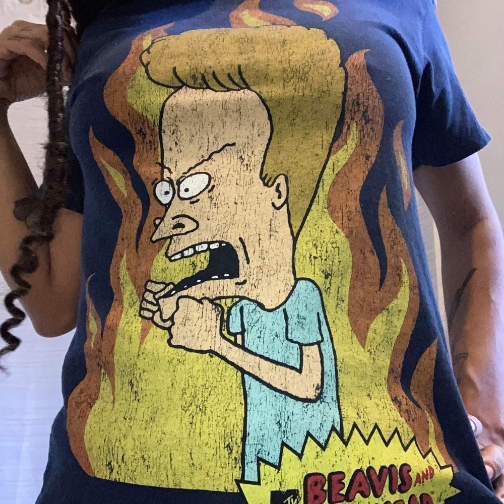 Mtv Beavis and Butt-Head tee men's small